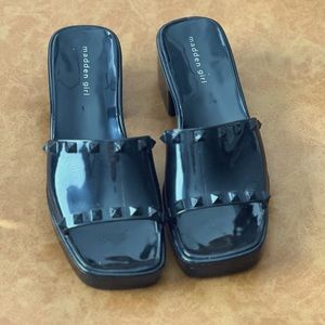 Madden Girl Rubber studded platforms